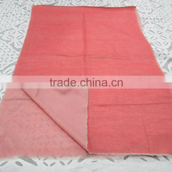 CASHMERE SHAWL DUAL SIDE USE MEN WOMEN TEXTILE photo-3