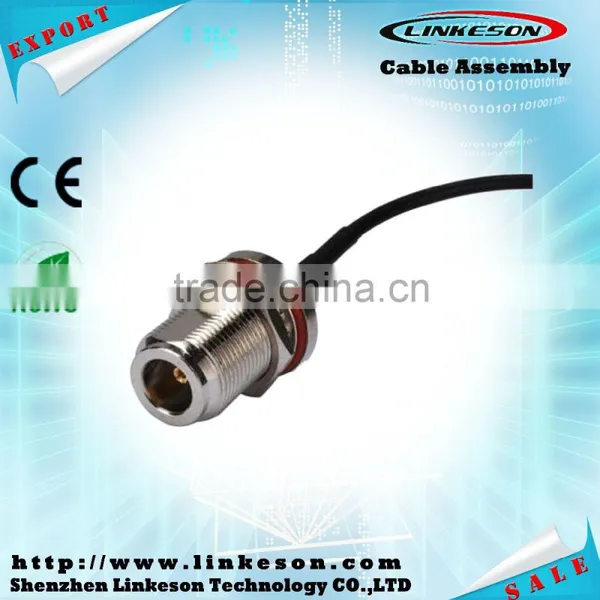 N Female to CRC9 Male RA Pigtail Cable RG174 photo-2