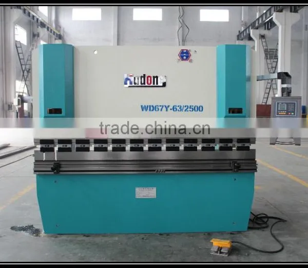 WD 67Y-63T/2500 Hydraulic Press Brake With Good Quality and High Efficiency