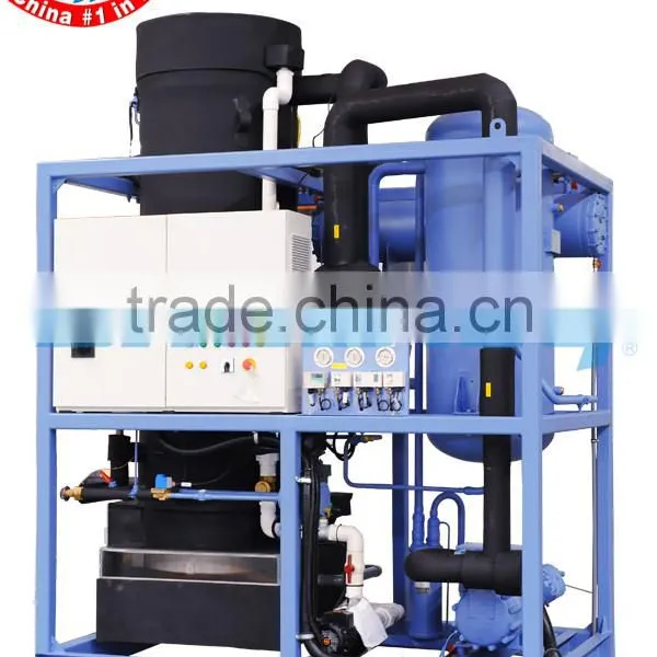 Energy-saving Edibile Tube Ice Maker Tube Ice Unit 10000kgs per 24hours With Stainless Steel for Southeast Asia