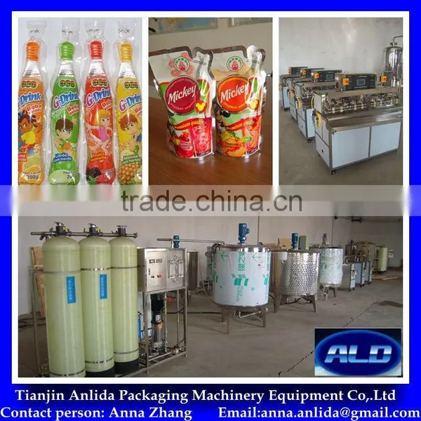 Anlida 1T/H Complete Fruit Juice Packing Line