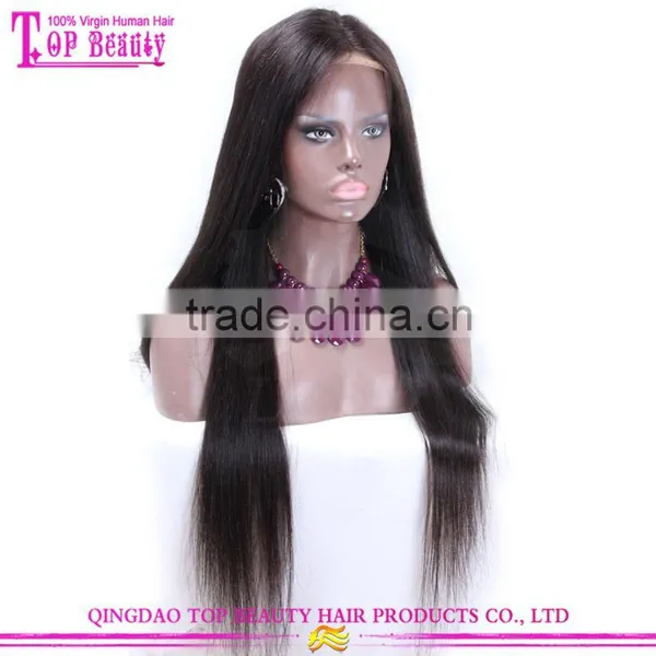 Fashion Wholesale 6A Grade 100% Russian Virgin Hair Wigs Natural Color Hair Wigs for Young Women photo-2