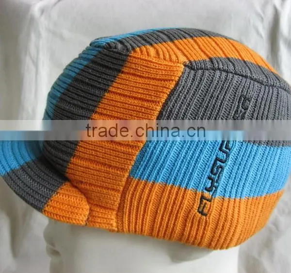 Hip Hop Crochet Captain America Beanie Hat photo-3