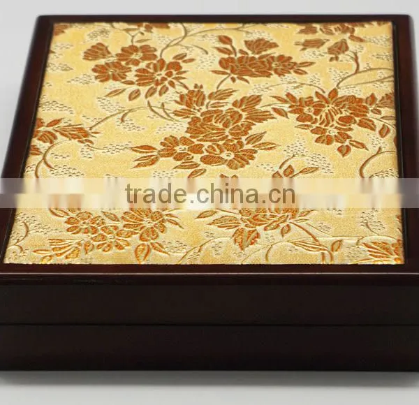 Fashion High End Logo Print Wooden Gift Boxes Wooden Jewelry Boxes for Unique Jewelry Packaging photo-3