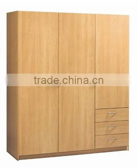 2014 New Natural Wooden Best Price Classic Living Room Melamine Faced Particle Board & MDF Badroom Wardrobe 23