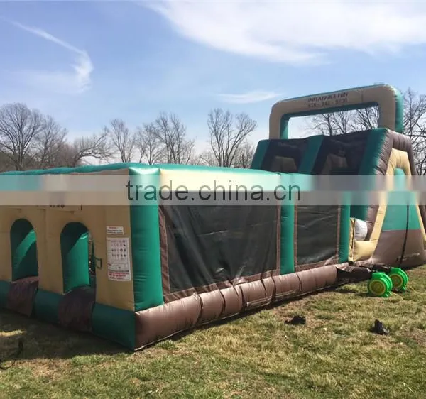 12 Years Factory Inflatable Obstacle Courses/inflatble Tunnel Obstacle Adults Interesting Kids Inflatable Bouncer Obstacle photo-3