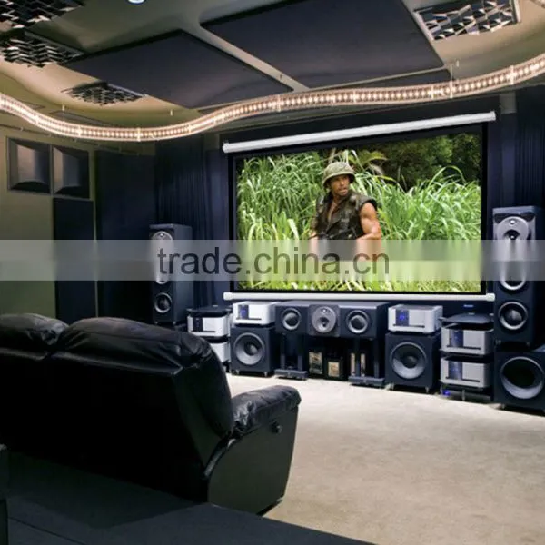 Top Quality 120" Inches Motorized Projection Screen 16:9 Wide Screen Electric Window Screen photo-2