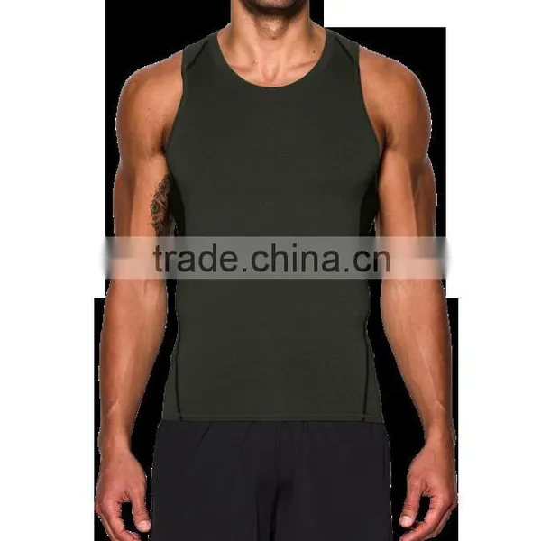 Factory Breathable Wholesale Custom Men Sports Gym Fitness Wear Clothes Tank Tops photo-5