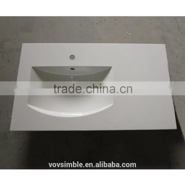 Best Quality Artificial Stone Wash Basin Sink India photo-3