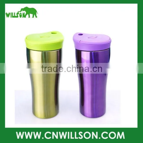 Fashion Top Grade Stainless Steel Office/travel Vacuum Mug photo-2