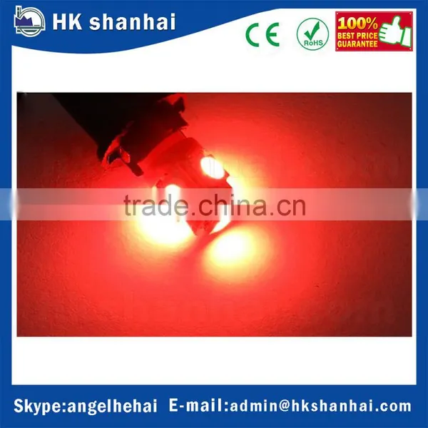 T10 194 168 2825 5 Smd 5050 Led Auto Bulb LED Red Green Yellow Super Bright Car Wedge Lamp Bulb photo-5