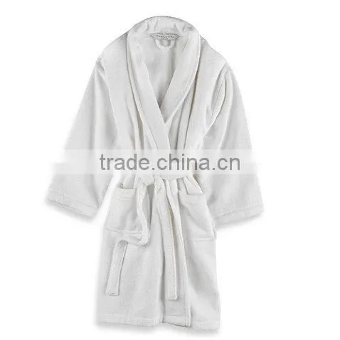 High Quality Unisex Terry Robe In White
