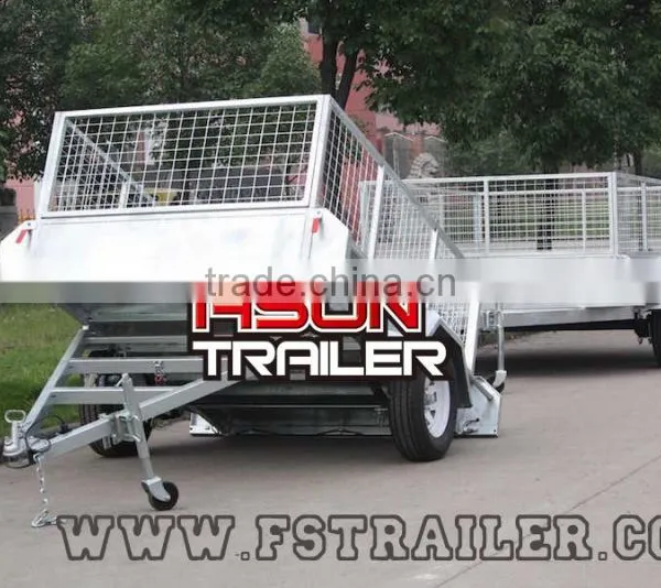 Newest Fully Welded Cage Trailer 7x5/8x5 photo-3