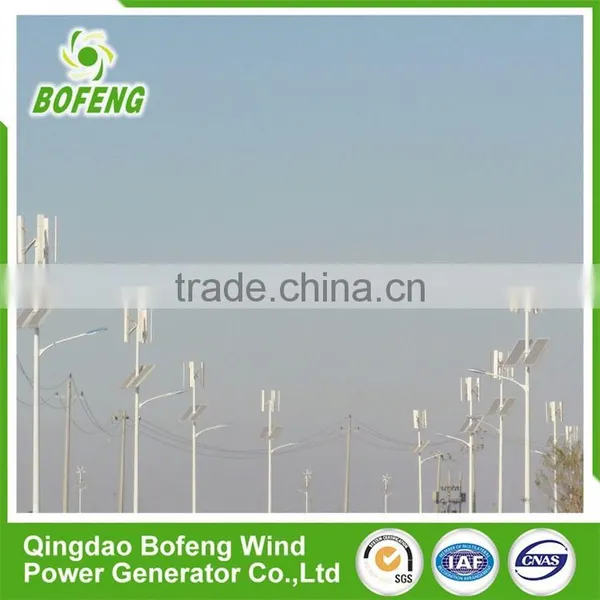 Wholesale Price The Newest Fashion 500w Best Vertical Wind Turbine Street Lights photo-5