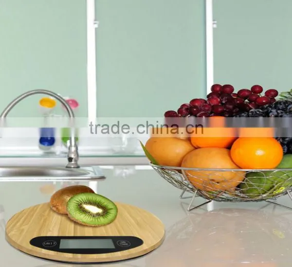 Excellent Design Bamboo Platform Digital Kitchen Scale photo-3