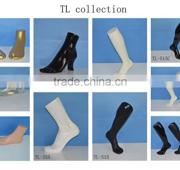 Hot Sale High-heeled Fiberglass Foot Mannequin for Jewelry Display photo-3