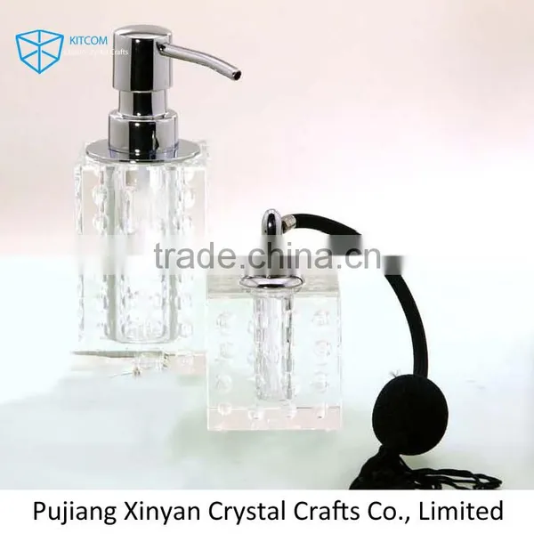 Newest Sale Superior Quality Crystal Looking Glass Perfume Bottle With Good Prices photo-2