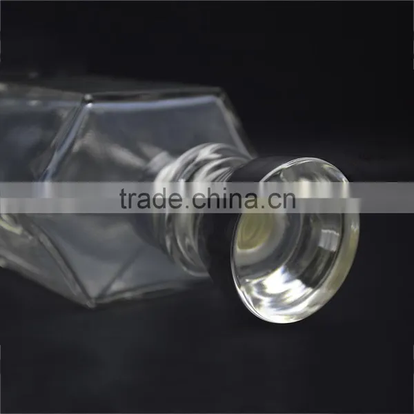 Factory Price for Square Vodka Glass Bottles