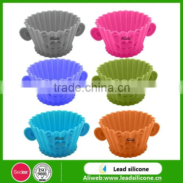 3d Food Grade Silicone Roses Shape Silicone Cake Mold photo-3