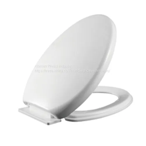 Factory Direct Sales Slow Down Toilet Cover, Toilet Seat Cover Can Not be Broken Wholesale PP Cover Plate WJ206