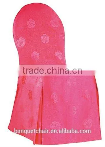 Cheap Price Jacquard Banquet Chair Cover for Wedding photo-6