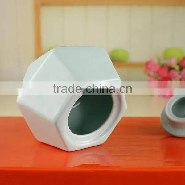China Supplier New Premium Custom Wholesale Ceramic Canister Storage Jars photo-2