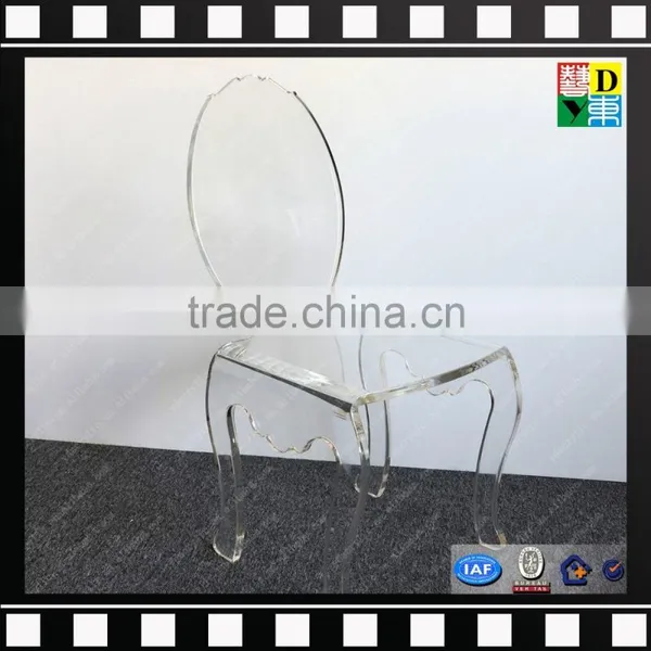 Transparent Armless Acrylic Wedding Chairs From China Manufacturer photo-4