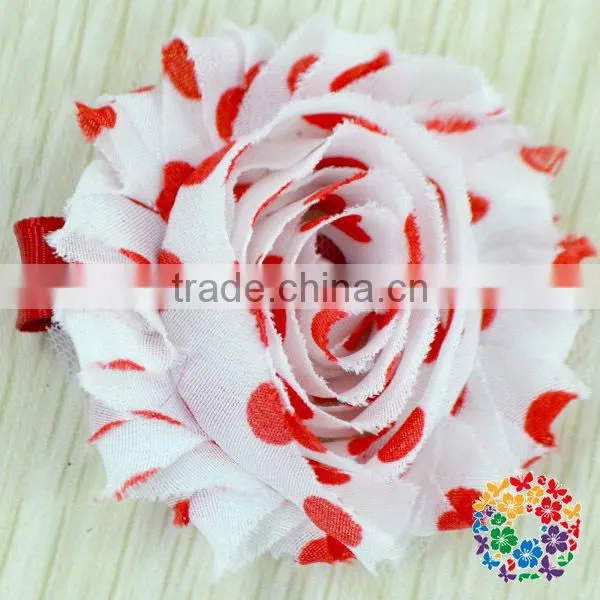New Styles! Hot-sales Handmade Kids Shabby Flowers With Clip !girl Hair Flower Clips ! Cute Hair Flower Clips for Kids photo-6