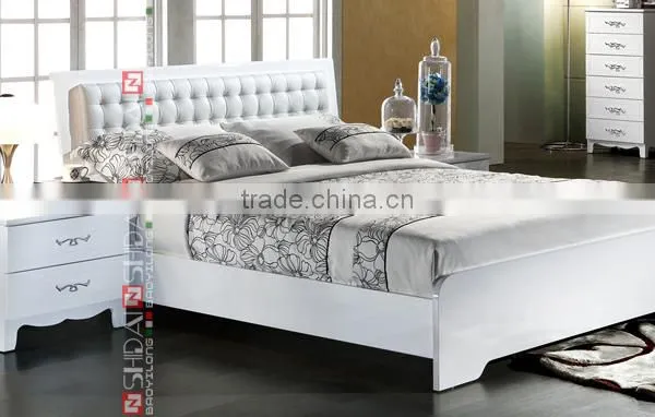 Wooden Bed Headboards / Pakistan Wooden Beds / King Size Bed Size B811 photo-3