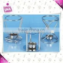 Metal Wire Candle Holder Shelf Rack photo-6