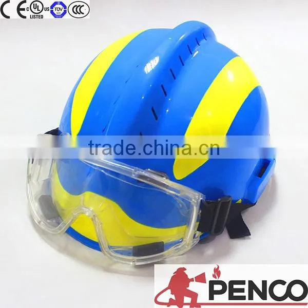 Blue Red Black Fire Retardant Hat Fireman Cap Safe Products Exporting Waterproof Helmet photo-6