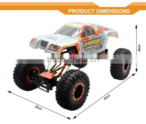 rc Trucks Electric 1/10 Rock Crawler High Speed Asembled Radio Control Race Car photo-6