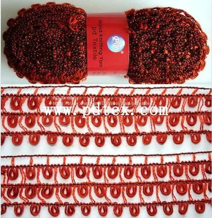 Fancy Yarn, Feather Yarn,Boucle Yarn, Chunky Yarn, Cake Yarn, Fishnet Yarn, Mesh Yarn, Knitting Yarn, Yarn photo-4