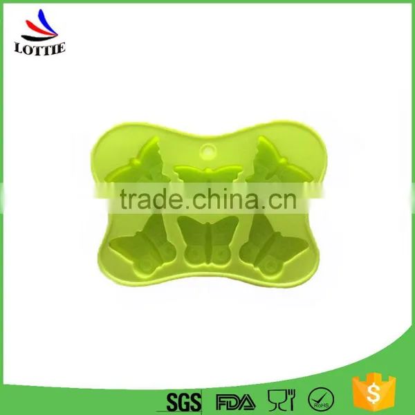 China Manufacturers 2016 Butterfly Shaped Silicone Ice Cube Tray photo-2