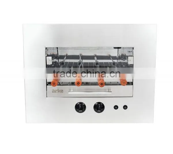 Built-in Gas Horizontal Grill With 4 Skewers_AGH-04 Arke photo-2