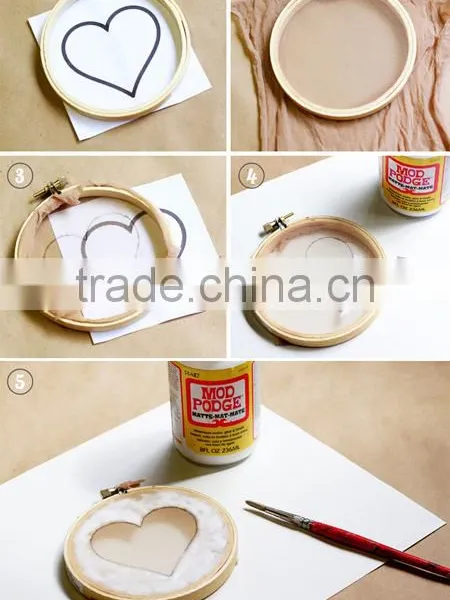 Fashion Accessory for DIY Bamboo Embroidery Hoop photo-4