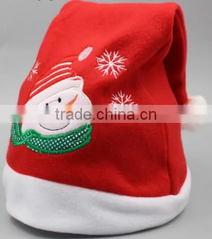 Christmas Party Red And White Cap For Claus Dress Costume Holiday Santa Hat photo-3