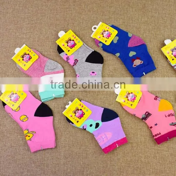 Cheap Price Cute Kids Stocks Colorful Printed Cotton Baby Socks photo-4