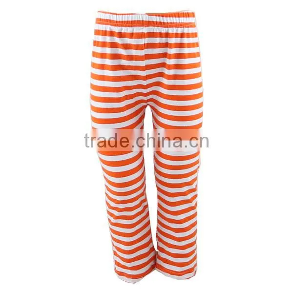 2017 Fall Baby Cotton Knit Striped Girls Boutique Kids Clothes Plus Size Pants photo-6
