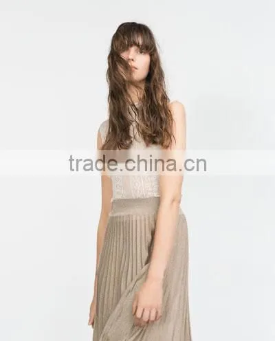 New Women Tutu Skirt Pleated Skirts a Word Skirt Big Swing photo-4