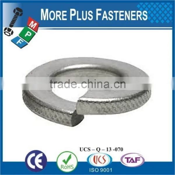 Made in Taiwan DIN 127 Galvanized Carbon Steel Stainless Steel Split Lock Washer photo-6