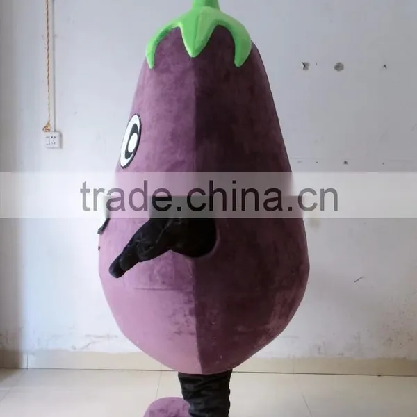 Adult Vegetables Eggplant Mascot Costume photo-2