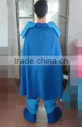 Custom Made Adult Superman Costume With Chest Muscles photo-3