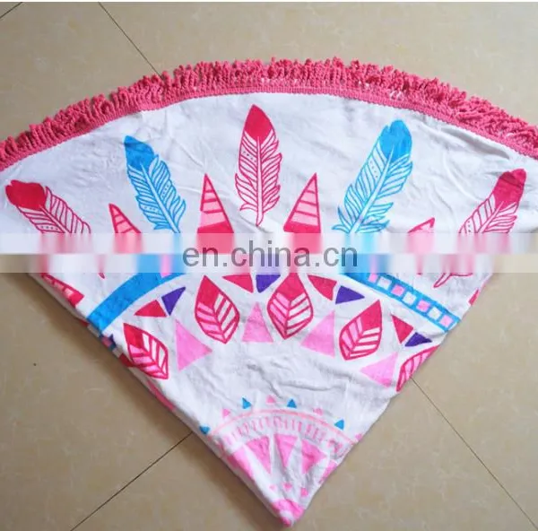2016 Best Selling Multi Use Cotton Beach Towel and Shawl photo-3