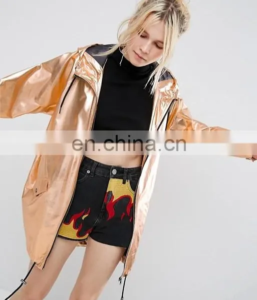 Winter Stylish Ladies Belted Khaki Women Trench Coat photo-2