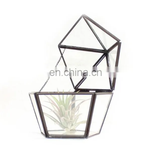 Terrarium Glass Geometric Terrarium Indoor Plants House Decoration photo-3