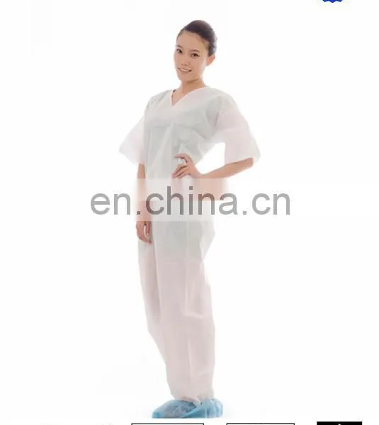 Disposable Medical Fabric Patient Clothing Hospital Gown photo-2