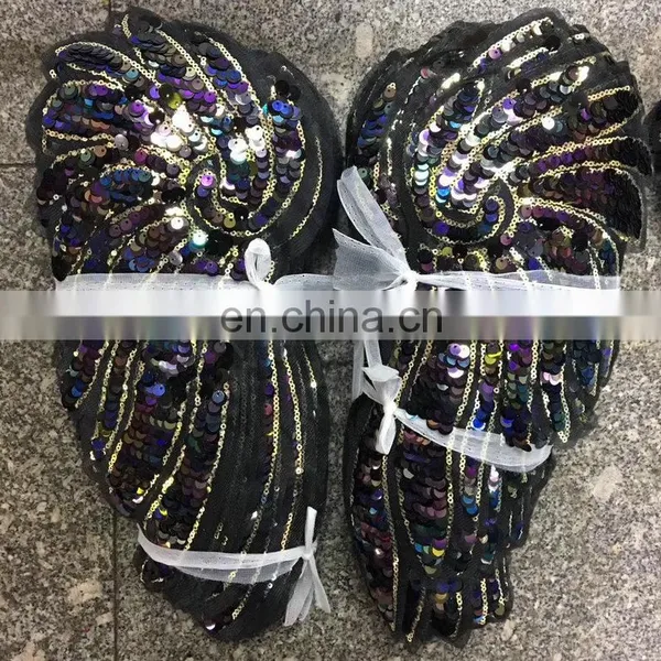 DT-1708 New Style Angle Wing Sequined Patches photo-2