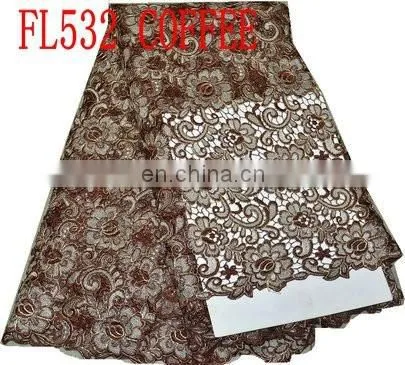 Hot Africa Voile Lace for Wholesale/retail(FL532)high Quality/best Price/prompt Delivery/in Stock/popular in European Market photo-2