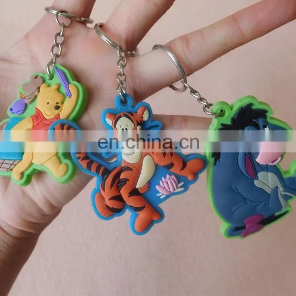 2016 High Quality Soft Pvc Keychain With Embossed Animals Logo photo-3